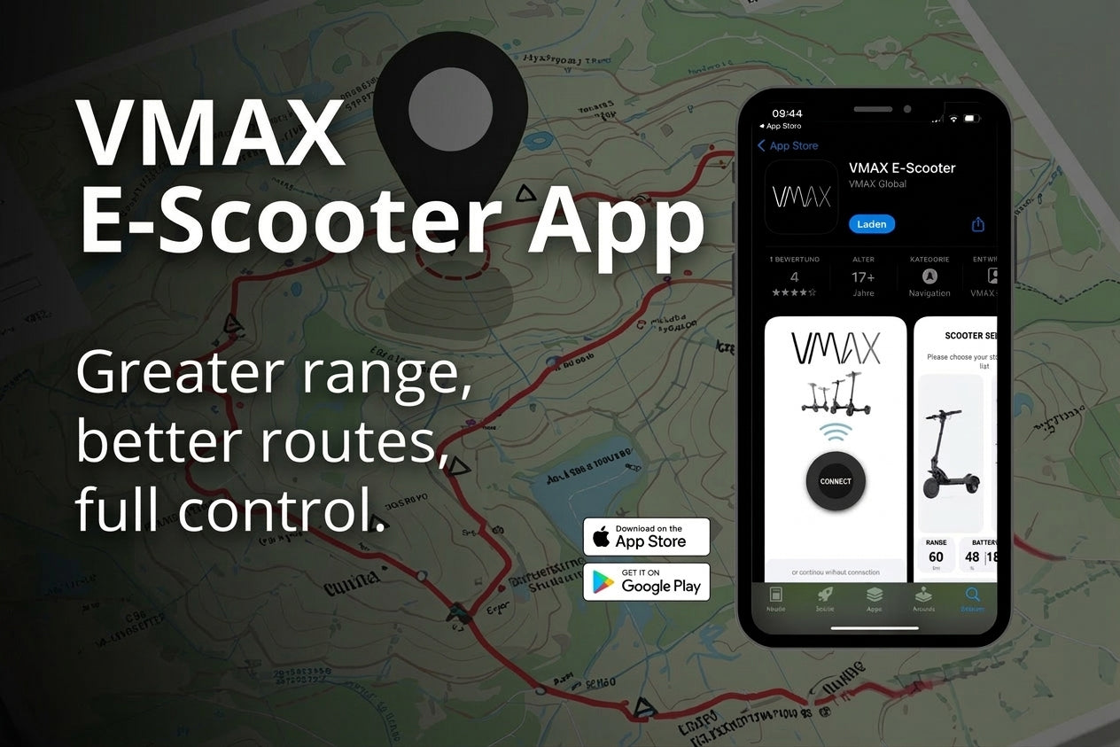 Navigation, range & route planning for your e-scooter