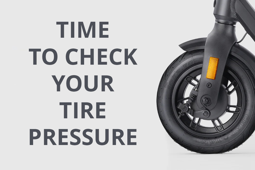 VMAX explains: Why the tire pressure of your e-scooter is so important