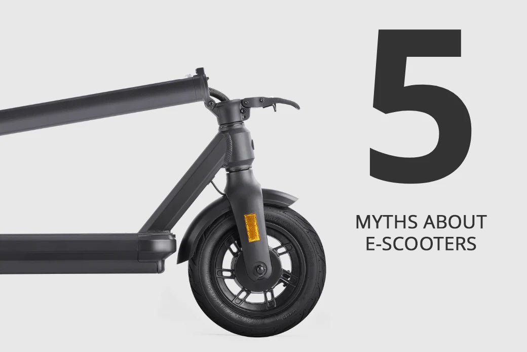 VMAX clears up 5 myths about E-scooters