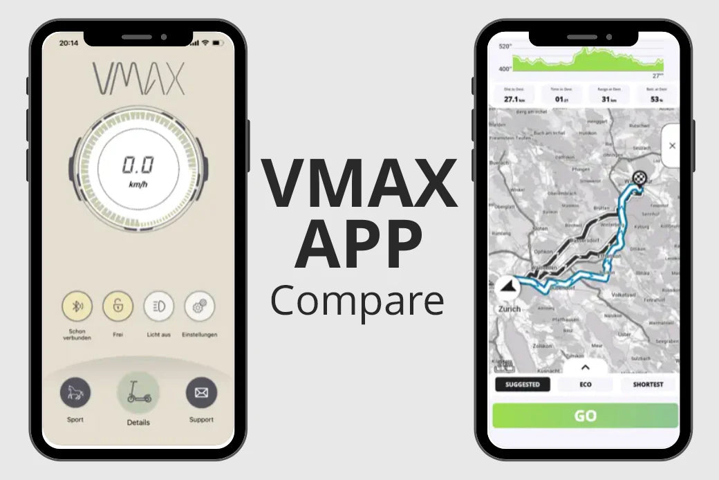 Ride smarter with the VMAX E-scooter and Connect Apps