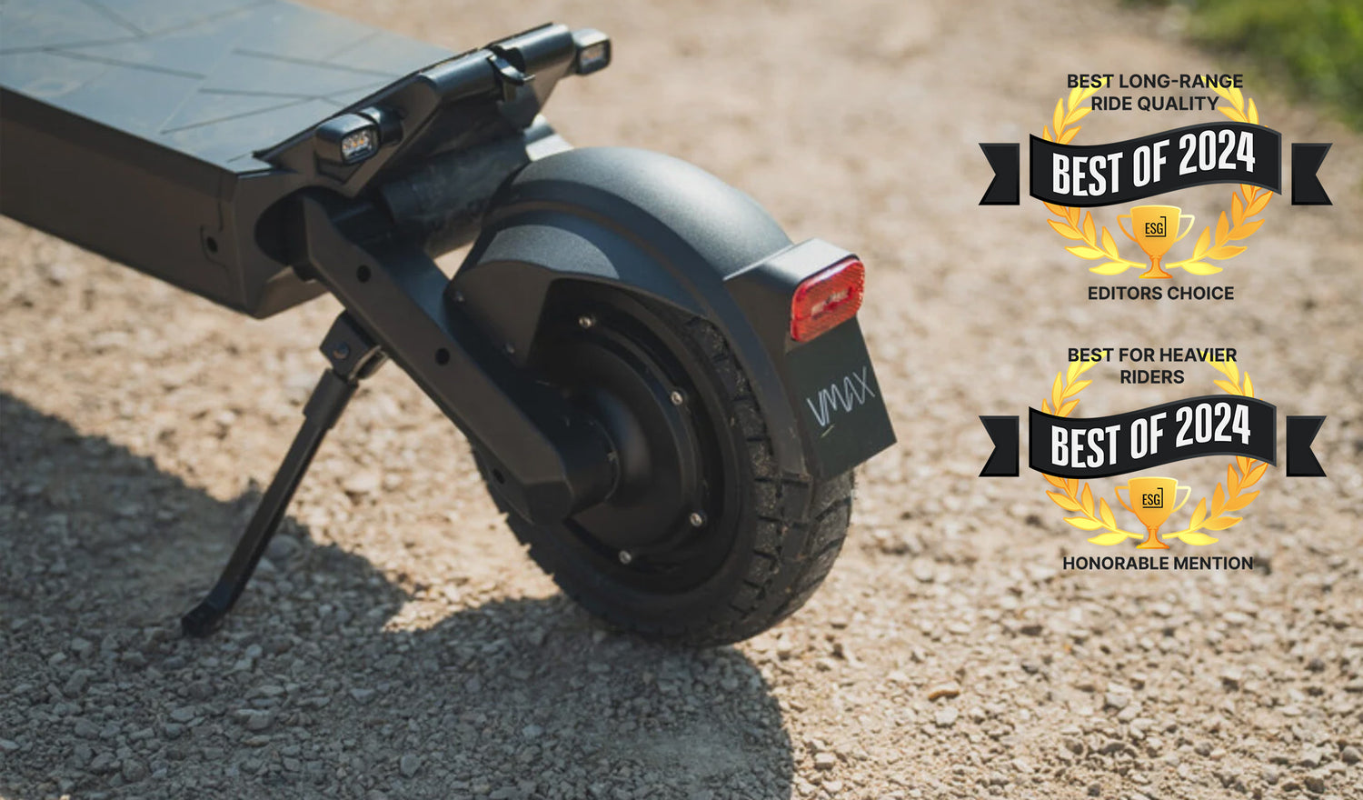 Meet the VX4 - Winner in Two Categories: Best Long-Range Ride Quality and Best For Heavier Riders