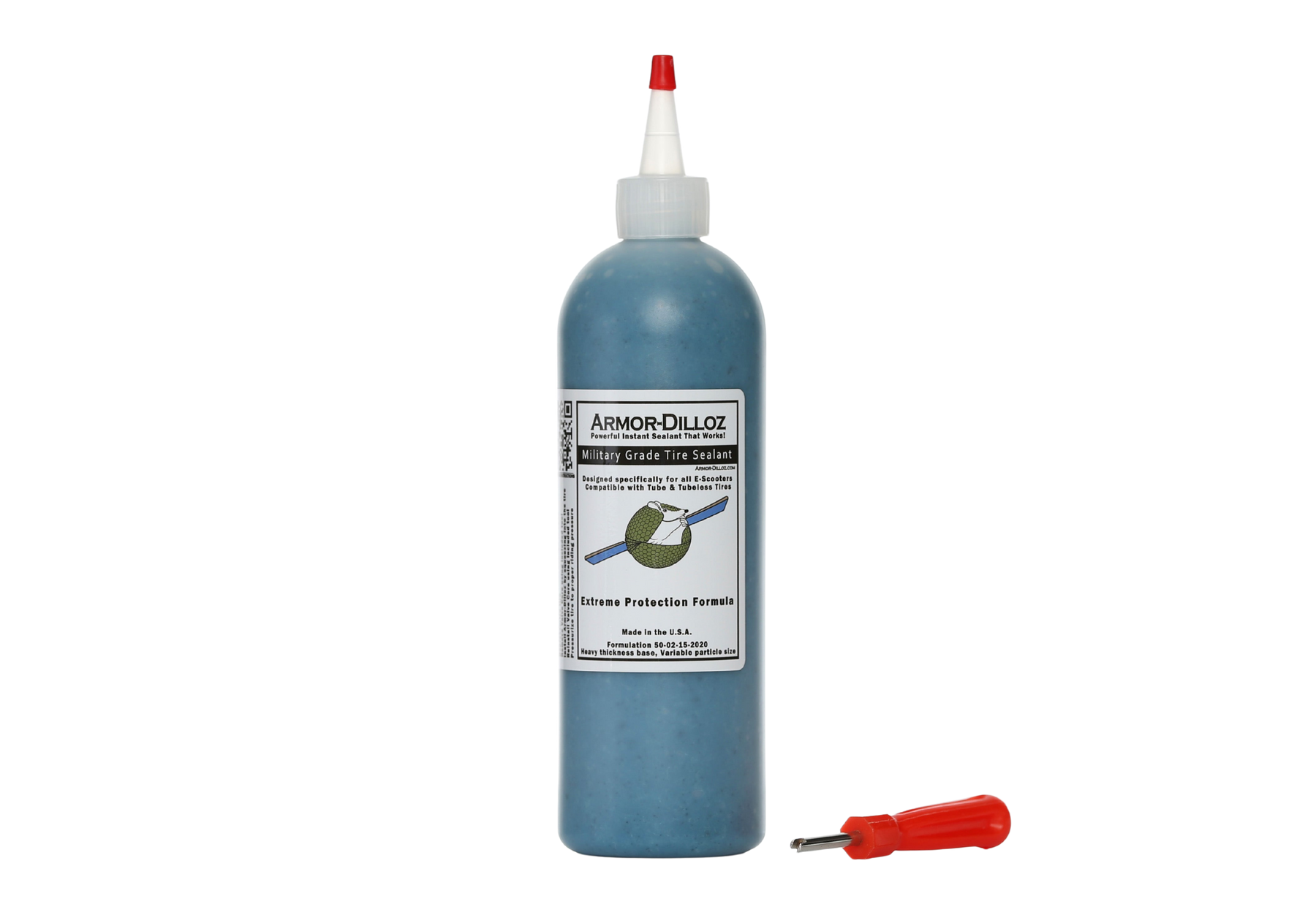 Blue Armor-Dilloz Extreme - Scooter Tire Sealant