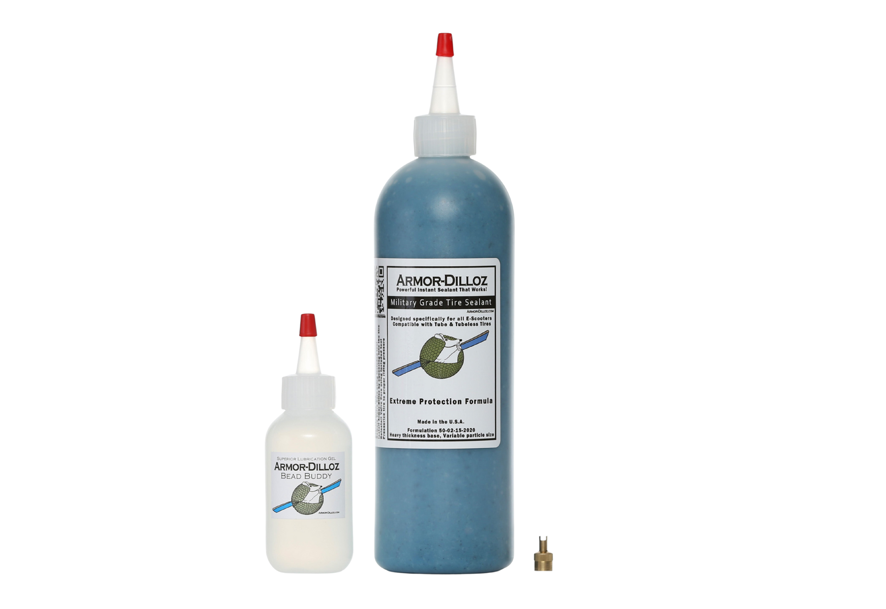 Blue Armor-Dilloz Extreme - Scooter Tire Sealant