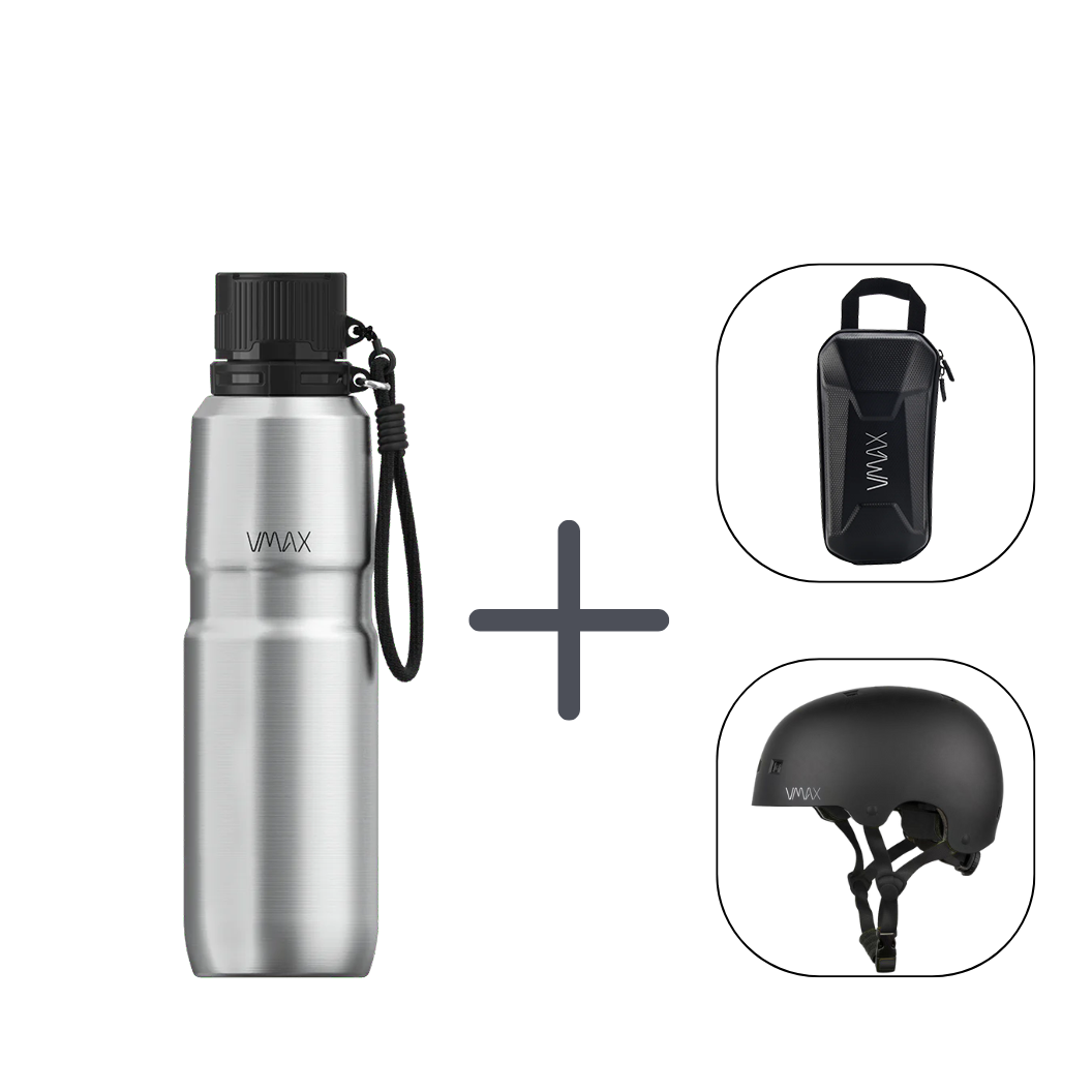 Rider Bundle: Bottle + Helmet + Bag