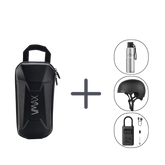 Rider Bundle: Pump + Bag + Bottle + Helmet