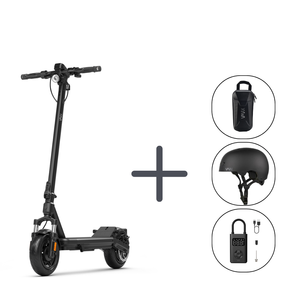 Rider Bundle: NEW VX2 Hub + helmet + pump + bag